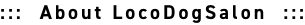 SMT LOCODOGSALONのロゴです